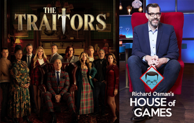 Von rechts nach links: „The Traitor“, „Richard Osman's House of Games“