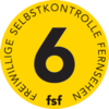 Altersfreigabe "ab 6": Ziffer 6 auf gelbem Grund (Bild: FSF)